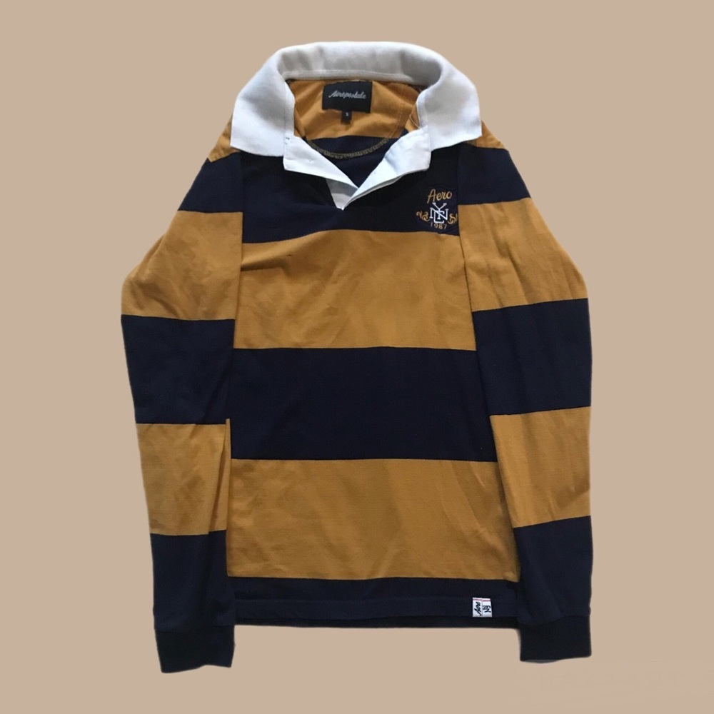 Striped Collared Shirt by Aeropostale